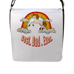 Best  Dad  Ever  Flap Messenger Bag (l) 