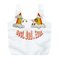 Best  Dad  Ever  Full Print Recycle Bags (l) 