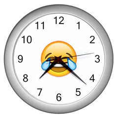 Cryingwithlaughter Wall Clocks (silver) 