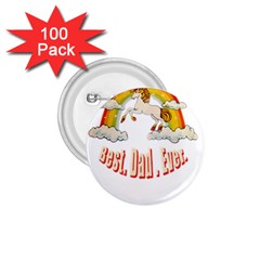 Best  Dad  Ever 1 75  Buttons (100 Pack) 