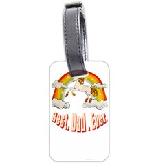 Best  Dad  Ever Luggage Tags (one Side)  by redcow