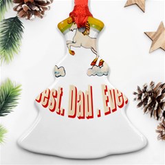 Best  Dad  Ever Christmas Tree Ornament (2 Sides) by redcow