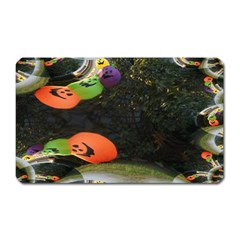 Floating Pumpkins Magnet (rectangular)