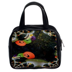 Floating Pumpkins Classic Handbags (2 Sides)