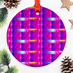 Pink Cell Mate Ornament (round) 