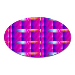 Pink Cell Mate Oval Magnet