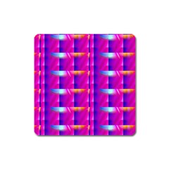 Pink Cell Mate Square Magnet