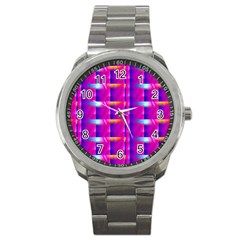 Pink Cell Mate Sport Metal Watches by TheWowFactor