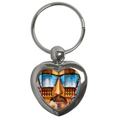 Graffiti Sunglass Art Key Chains (heart) 