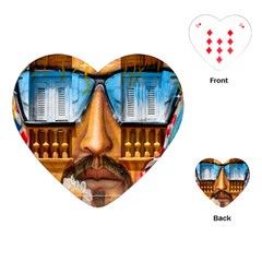 Graffiti Sunglass Art Playing Cards (heart)  by TheWowFactor