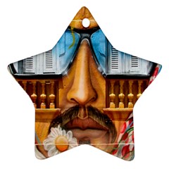 Graffiti Sunglass Art Star Ornament (two Sides)  by TheWowFactor