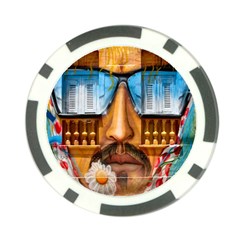 Graffiti Sunglass Art Poker Chip Card Guards