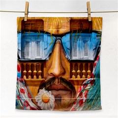 Graffiti Sunglass Art Face Towel