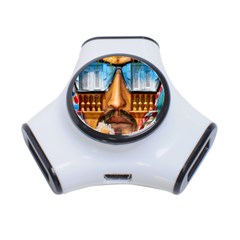 Graffiti Sunglass Art 3-port Usb Hub by TheWowFactor