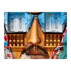 Graffiti Sunglass Art Double Sided Flano Blanket (mini) 