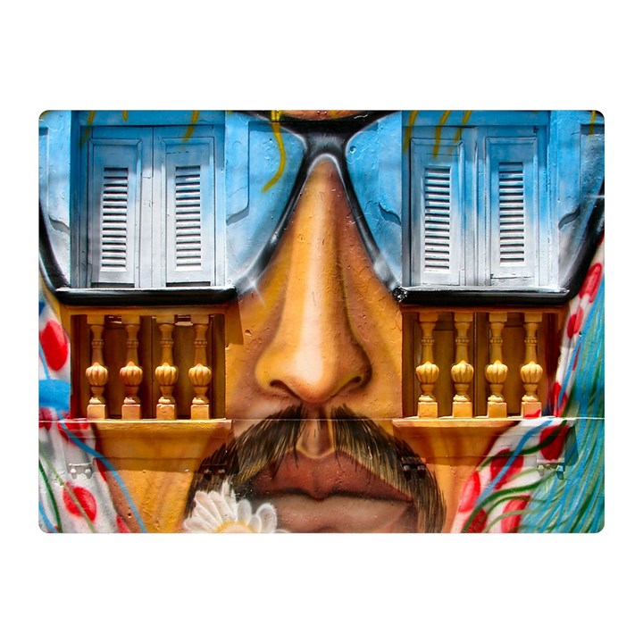 Graffiti Sunglass Art Double Sided Flano Blanket (Mini) 