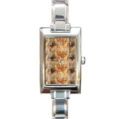 Butterflies Rectangle Italian Charm Watches by TheWowFactor