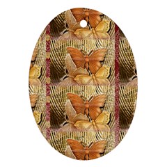 Butterflies Ornament (oval) 