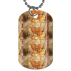 Butterflies Dog Tag (two Sides)