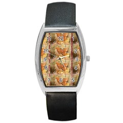 Butterflies Barrel Metal Watches