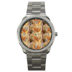 Butterflies Sport Metal Watches