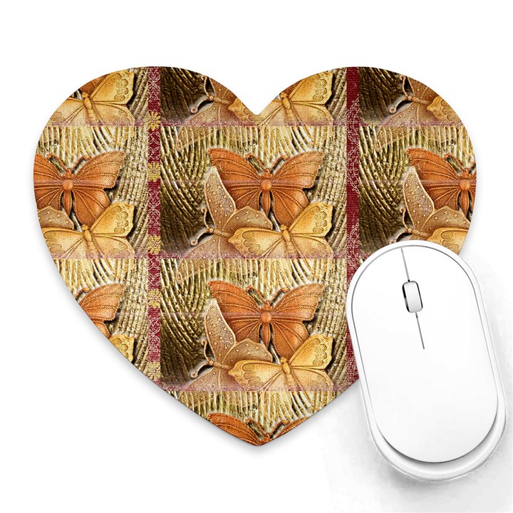 Butterflies Heart Mousepads