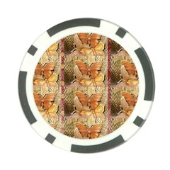 Butterflies Poker Chip Card Guards (10 Pack) 