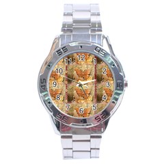 Butterflies Stainless Steel Men s Watch