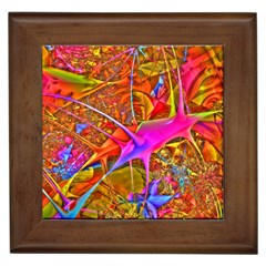 Biology 101 Abstract Framed Tiles by TheWowFactor