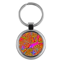 Biology 101 Abstract Key Chains (round)  by TheWowFactor