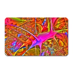 Biology 101 Abstract Magnet (rectangular) by TheWowFactor