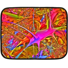 Biology 101 Abstract Double Sided Fleece Blanket (mini) 