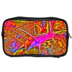 Biology 101 Abstract Toiletries Bags