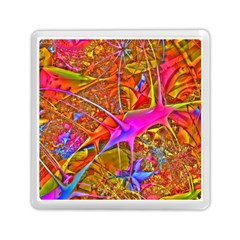 Biology 101 Abstract Memory Card Reader (square)  by TheWowFactor