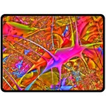 Biology 101 Abstract Double Sided Fleece Blanket (Large)  80 x60  Blanket Front