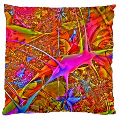 Biology 101 Abstract Standard Flano Cushion Cases (two Sides)  by TheWowFactor