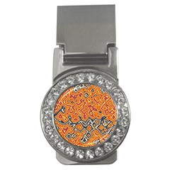 Red Blue Yellow Chaos Money Clip (cz)