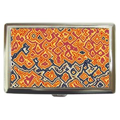 Red Blue Yellow Chaos Cigarette Money Case