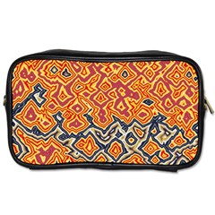 Red Blue Yellow Chaos Toiletries Bag (two Sides)