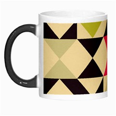 Rhombus And Triangles Pattern Morph Mug by LalyLauraFLM