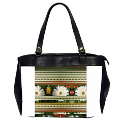 Pattern Flower  Office Handbags (2 Sides) 