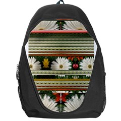 Pattern Flower  Backpack Bag by infloence