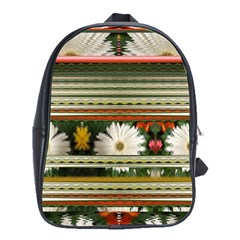 Pattern Bags School Bags(large)  by infloence