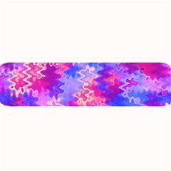 Pink And Purple Marble Waves Large Bar Mats by KirstenStar