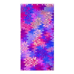 Pink And Purple Marble Waves Shower Curtain 36  X 72  (stall) 