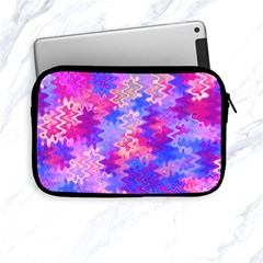 Pink And Purple Marble Waves Apple Ipad Mini Zipper Cases by KirstenStar