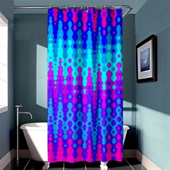 Melting Blues And Pinks Shower Curtain 36  X 72  (stall)  by KirstenStar