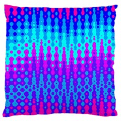 Melting Blues And Pinks Large Cushion Cases (two Sides) 