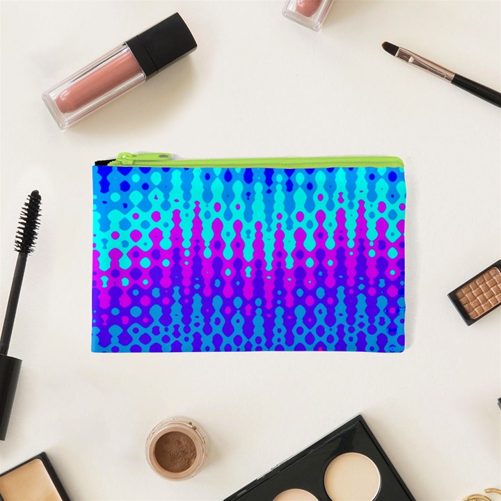 Melting Blues and Pinks Cosmetic Bag (XS)