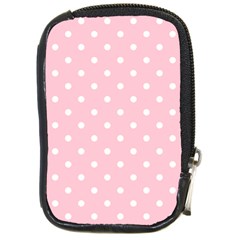 Pink Polka Dots Compact Camera Cases